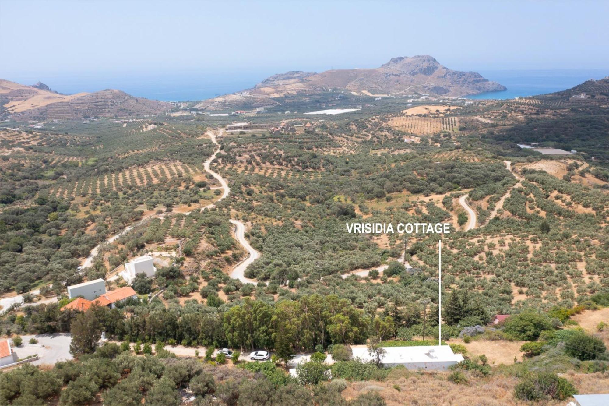Vrisidia Cottage - Nature, Seaview & Relax Πλακιάς Εξωτερικό φωτογραφία